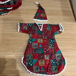 🎄 Handmade Christmas Doll Outfit LOT – Perfect for Crafters & Doll Makers 🎄
